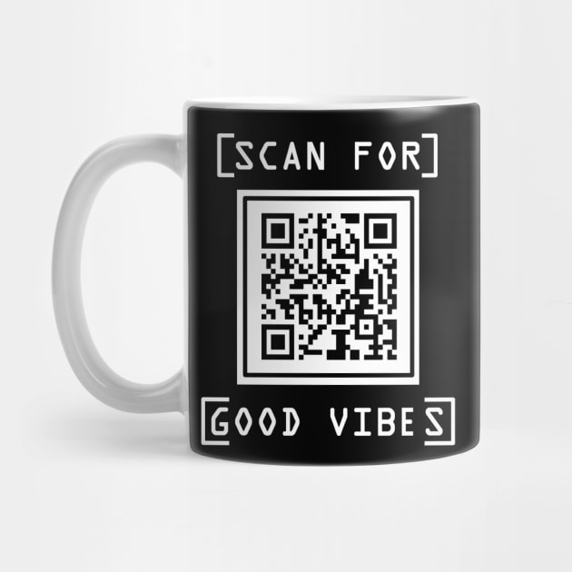 Good Vibes QR Code by Oh My Martyn